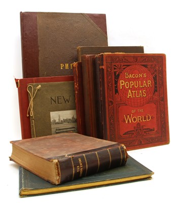 Lot 173A - A quantity of atlases, etc