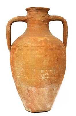 Lot 106 - A Roman terracotta amphora