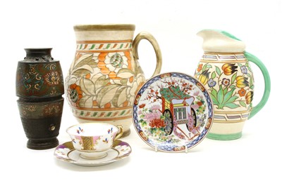 Lot 208 - A Crown Ducal jug by Charlotte Rhead
