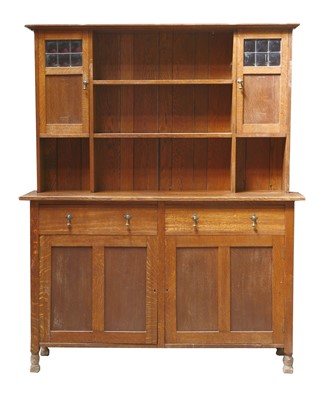 Lot 73 - An oak dresser