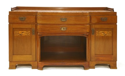 Lot 62 - A Viennese mahogany sideboard