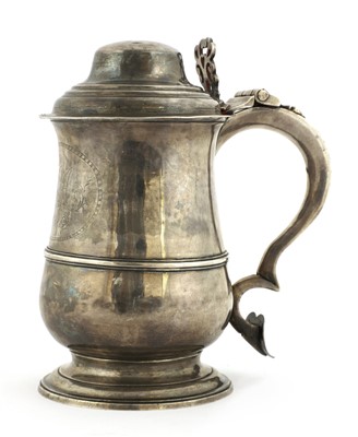 Lot 5 - A George III silver tankard