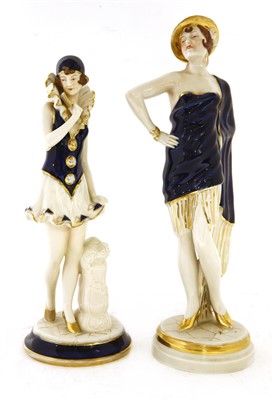 Lot 211 - Two Royal Dux figures