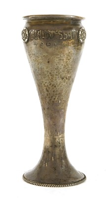 Lot 44 - An Arts and Crafts silver vase