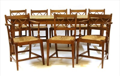 Lot 800 - A pine kitchen table