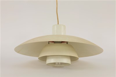 Lot 631 - Two Louis Poulsen PH 2/1 hanging pendant lights