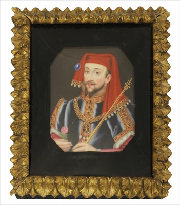 Lot 380 - Circle of Henry Bone (1755-1834)