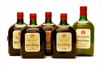 Lot 119 - Buchanan's, De Luxe, Scotch Whisky, five bottles (each boxed)