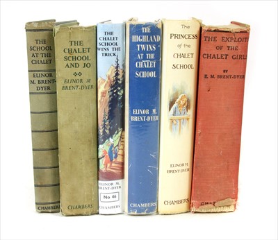 Lot 534 - Brent-Dyer, Elinor M: A large collection of first editions Chalet School books