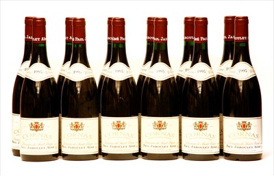 Lot 192 - Paul Jaboulet Aîné , Domaine de Saint-Pierre, Cornas, 1995, twelve bottles