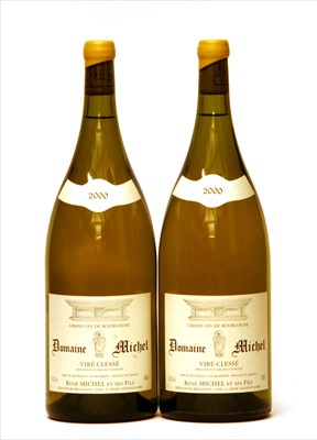 Lot 3 - Domaine Michel, Viré-Clessé, 2000, two magnums