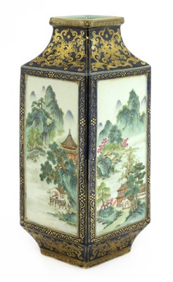 Lot 94 - A Chinese famille rose vase