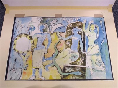 Lot 322 - S. G. Vasudev (Indian, b.1941)