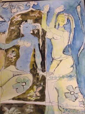 Lot 322 - S. G. Vasudev (Indian, b.1941)