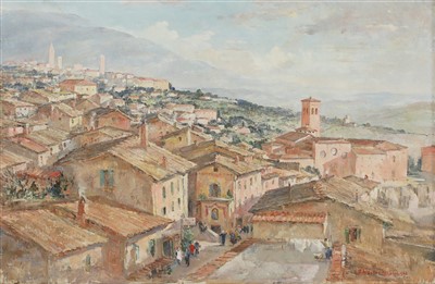 Lot 77 - Charles Cundall RA RWS (1890-1971)