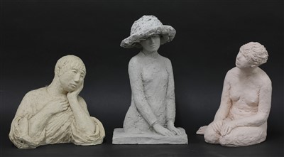Lot 668 - Joanne Brogden (1929 -2013) Hat Design, Nude...