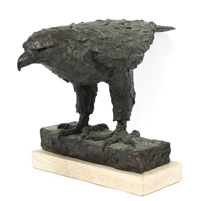 Lot 671 - Joanne Brogden (1929 -2013) GOLDEN EAGLE Black...