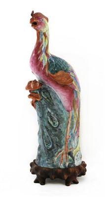 Lot 428 - A Chinese famille rose figure