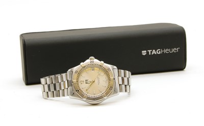 Lot 52 - A Tag Heuer 'Professional' Gents stainless steel wristwatch