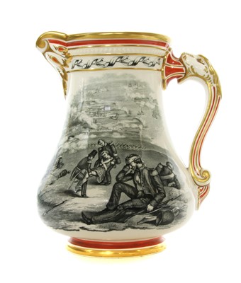 Lot 180 - The Royal Patriotic Jug, designed by G. Eyre