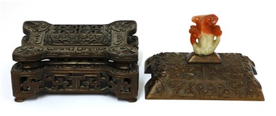 Lot 115 - A Chinese bronze incense burner