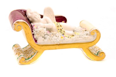 Lot 224 - A chamberlain's Worcester porcelain figure