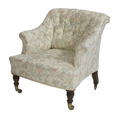 Lot 877 - An Howard and Sons armchair