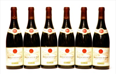 Lot 198 - E. Guigal, Châteauneuf-du-Pape, 2007, six bottles