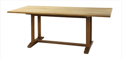 Lot 175 - An oak 'Letchworth' refectory table