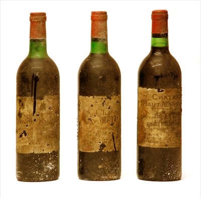 Lot 211 - Château Leoville Poyferre, 1974, two bottles and Château Haut Marbuzet, 1978, one bottle