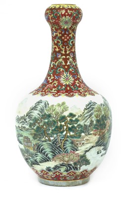 Lot 509 - A Chinese famille rose vase