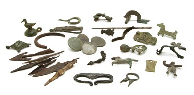 Lot 360 - Various metal detector finds