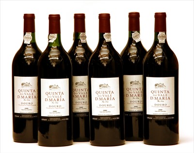 Lot 168 - Quinta do Vale D. Maria, Douro, 1999, six magnums (boxed)