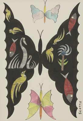 Lot 317 - Scottie Wilson (1888-1972)