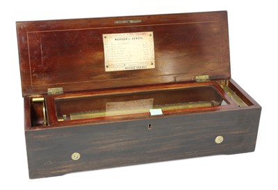 Lot 212 - A Nicole Frères musical box