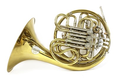 Lot 214 - A Gebruder Alexander of Mainz French horn