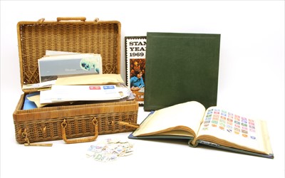 Lot 241 - A quantity of world stamps in albums and envelopes