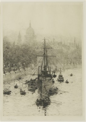 Lot 96 - WILLIAM LIONEL WYLLIE (1851-1931)