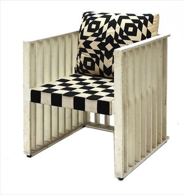 Lot 242 - A Purkersdorf armchair