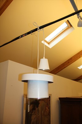 Lot 234 - A pair of 'A201' pendant lights