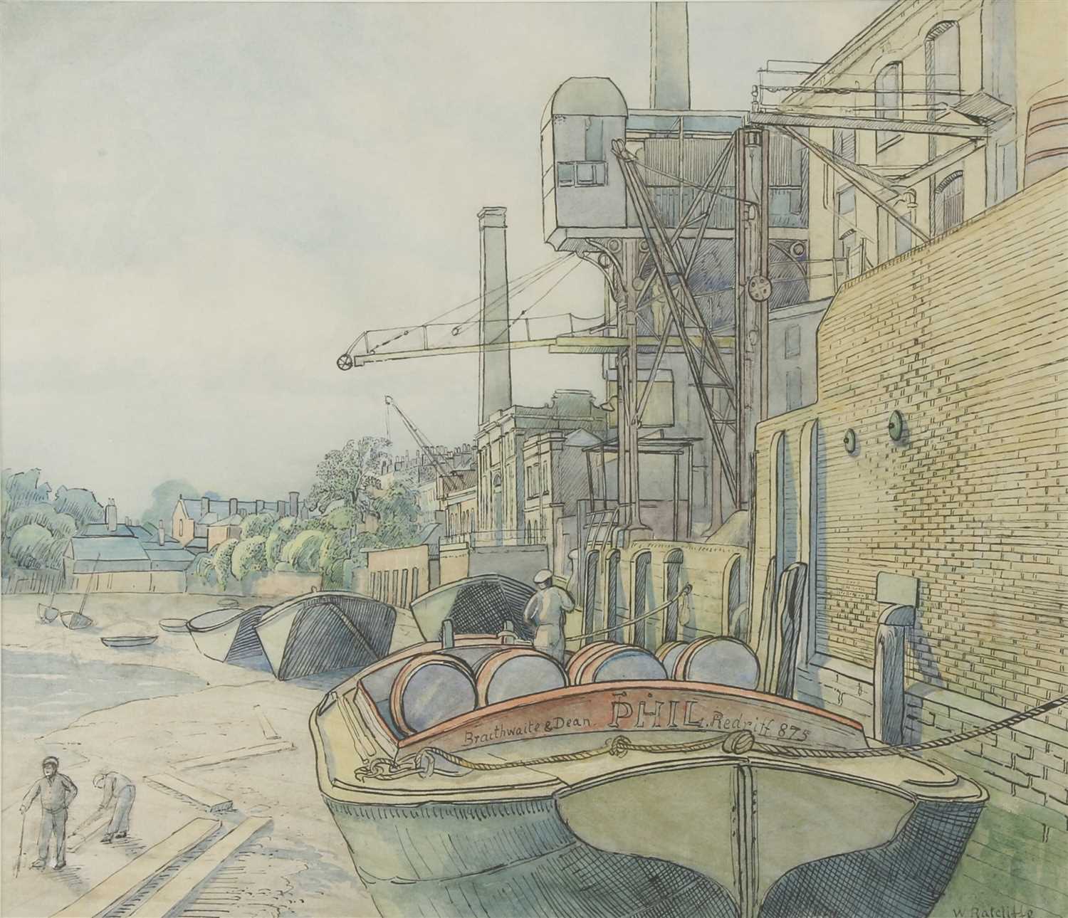 Lot 92 - WILLIAM RATCLIFFE (1870-1955)