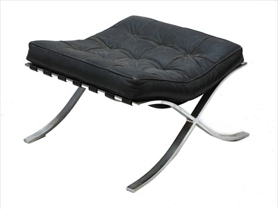 Lot 276 - A Barcelona stool