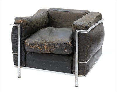 Lot 278 - An 'LC1' armchair