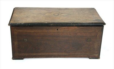 Lot 294A - A musical box