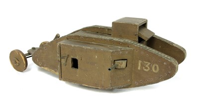 Lot 2 - WW1 MARK VI 130 'NELSON' TANK BANK MODEL
