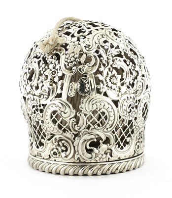 Lot 93 - An American sterling silver string box