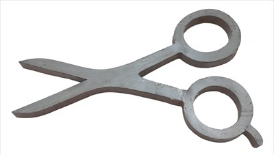 Lot 156 - SCISSORS TRADE SIGN