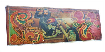 Lot 1 - MOTOR BIKER FAIRGROUND PANEL