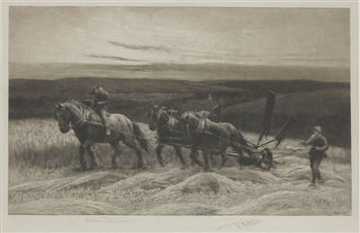 Lot 444 - Herbert Thomas Dicksee RE (1862-1942)