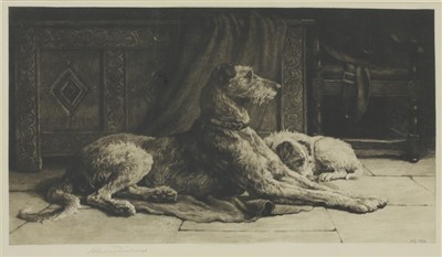Lot 447 - Herbert Thomas Dicksee RE (1862-1942)